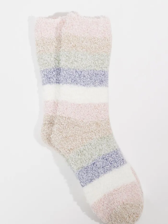 Color Block Striped Cozy Socks Multi Women Altar039d State Socks