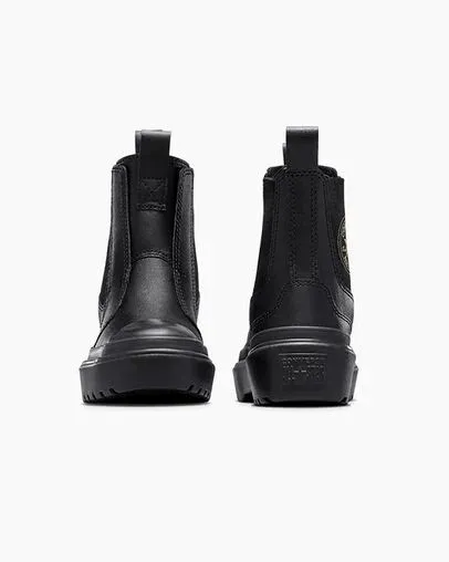 Converse Boots Kids Chuck Taylor All Star Lugged Chelsea Boot Blackblackblack