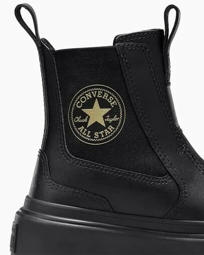 Converse Boots Kids Chuck Taylor All Star Lugged Chelsea Boot Blackblackblack