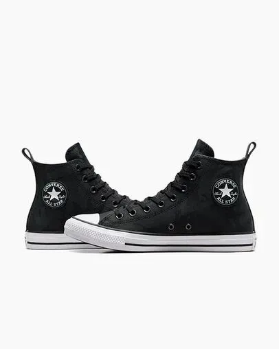 Converse Boots Men Chuck Taylor All Star TecTuff Waterproof Camo Blackdark Matter Grey white