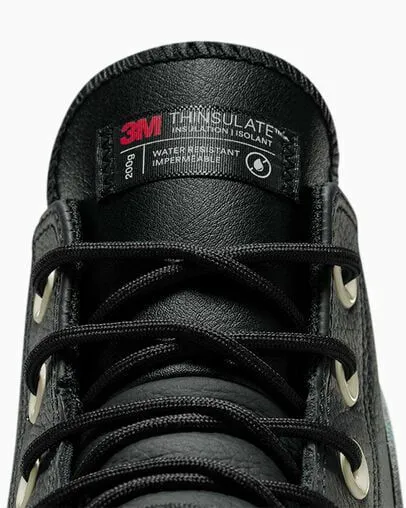 Converse Boots Women Chuck Taylor All Star Lugged Heel Platform Waterproof Blackblackegret
