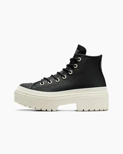 Converse Boots Women Chuck Taylor All Star Lugged Heel Platform Waterproof Blackblackegret