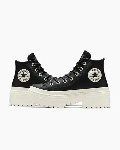 Converse Boots Women Chuck Taylor All Star Lugged Heel Platform Waterproof Blackblackegret