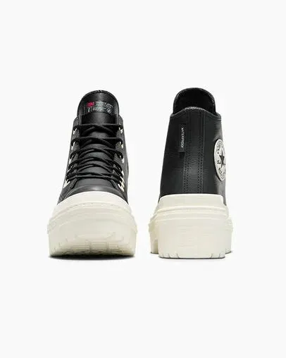 Converse Boots Women Chuck Taylor All Star Lugged Heel Platform Waterproof Blackblackegret