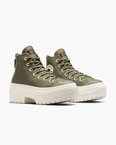 Converse Boots Women Chuck Taylor All Star Lugged Heel Platform Waterproof Utilityegretblack