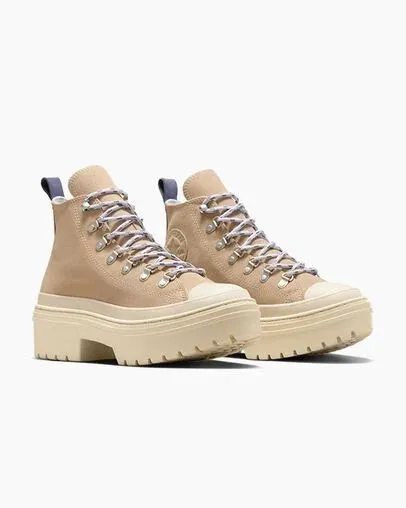 Converse Boots Women Chuck Taylor All Star Lugged Heel Waterproof Platform Warm Quarrymiso Glaze