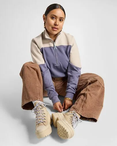 Converse Boots Women Chuck Taylor All Star Lugged Heel Waterproof Platform Warm Quarrymiso Glaze