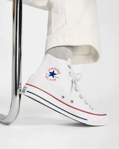 Converse Chuck Taylor All Star Women Chuck Taylor All Star White High Top Shoe Optical White