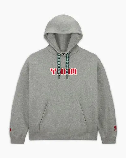 Converse Jackets and Sweatshirts Women Converse X Liverpool FC Logo Hoodie Vintage Grey Heather