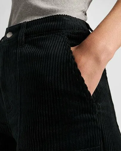 Converse Pants and Shorts Women Corduroy Pants Converse Black