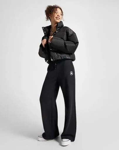 Converse Pants and Shorts Women Fleece Pants Converse Black