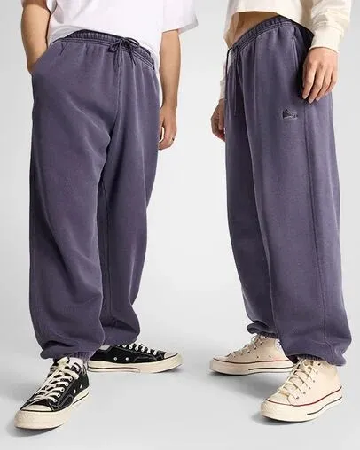 Converse Pants and Shorts Women GoTo LooseFit Fleece Pants Shadow Purple