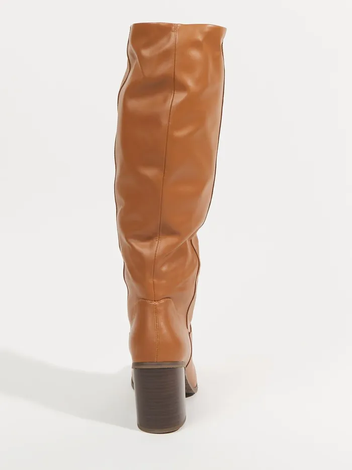 Cora Tall Leather Boots Cognac Women Altar039d State Boots Booties