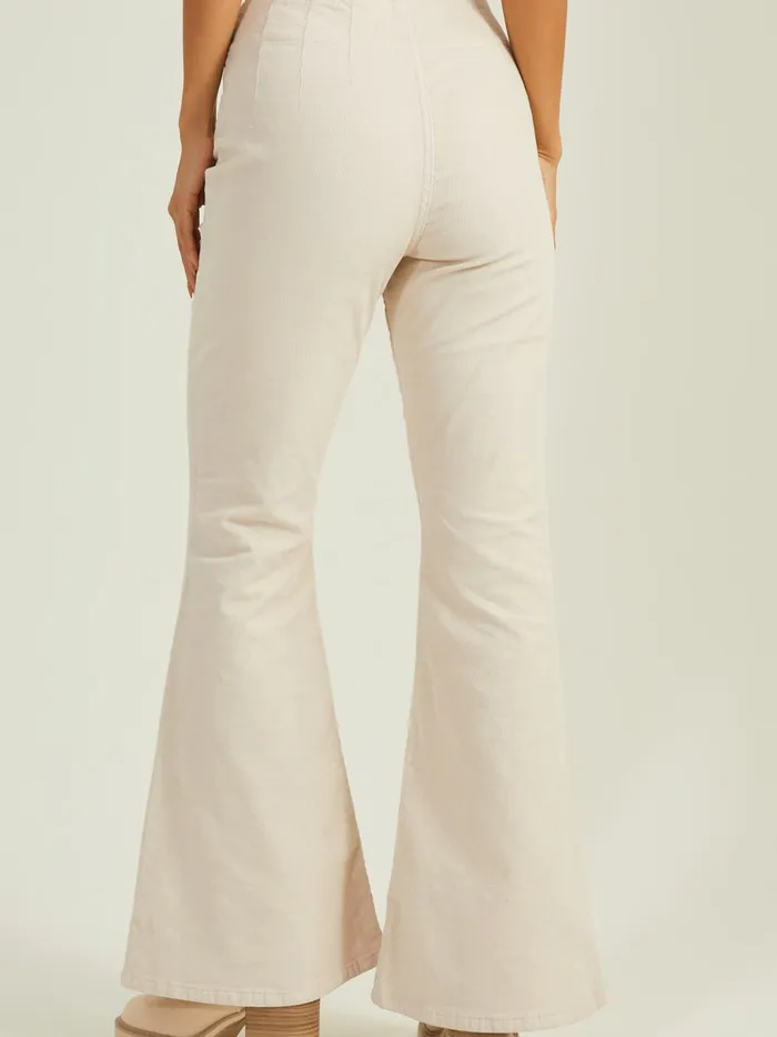 Cori Corduroy Flare Pants Cream Women Altar039d State Pants