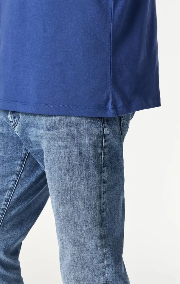 Crew Neck TShirt In Twilight Blue Men Mavi Jeans TShirts Crew Neck TShirt In Twilight Blue Men Mavi Jeans TShirts