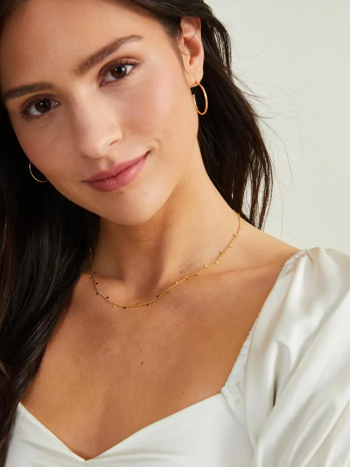 Dainty Disc Necklace Gold Women Altar039d State Jewelry
