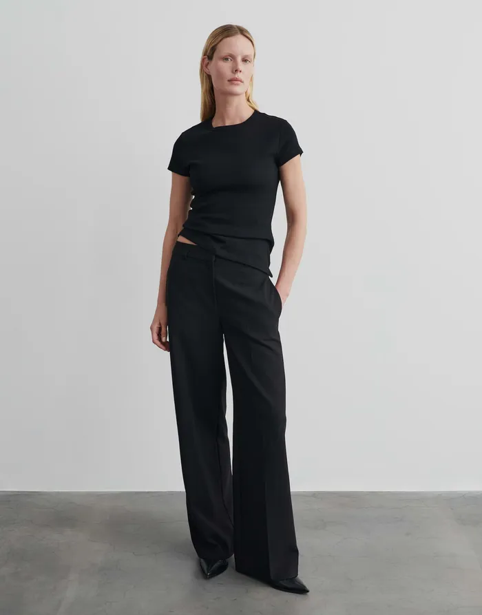 Damen OPUS Rippshirt KLEOH Slim aus BCI Cotton Mix Shirts