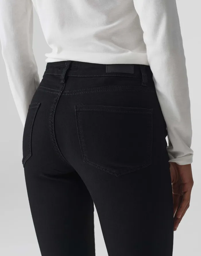 Damen OPUS Skinny Jeans ELMA BLACK Low Rise mit StretchAnteil Jeans Damen OPUS Skinny Jeans ELMA BLACK Low Rise mit StretchAnteil Jeans