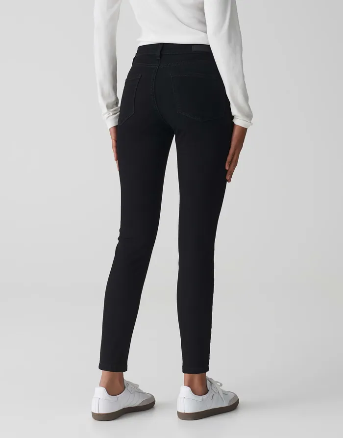Damen OPUS Skinny Jeans ELMA BLACK Low Rise mit StretchAnteil Jeans Damen OPUS Skinny Jeans ELMA BLACK Low Rise mit StretchAnteil Jeans