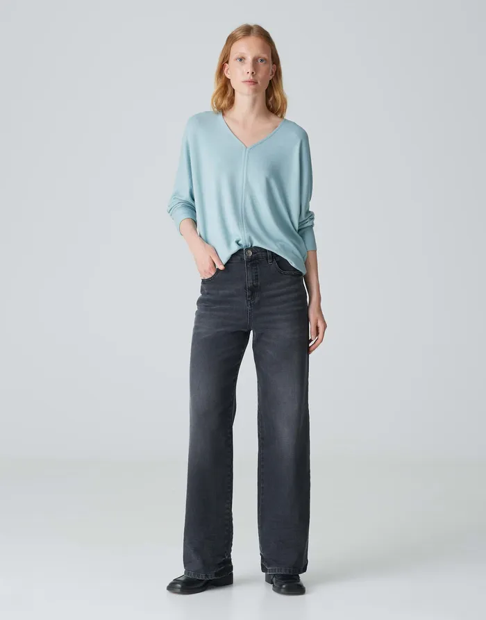 Damen Shirt SILOMON Oversize aus weichem Viskose Mix Shirts OPUS