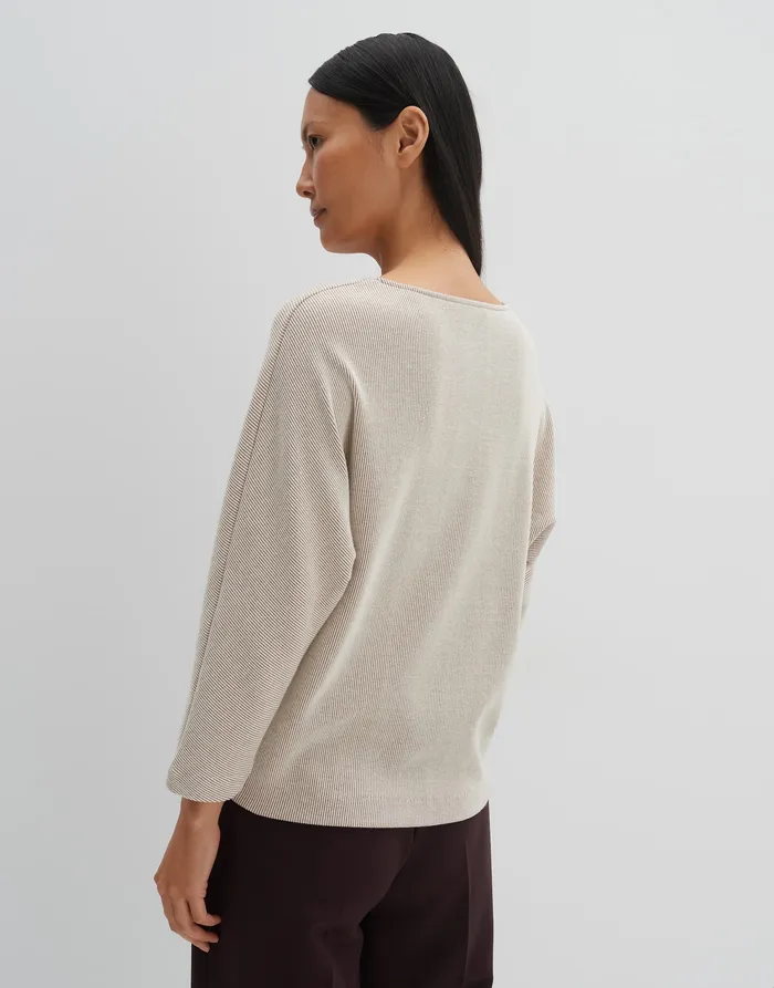 Damen Shirts OPUS Jerseyshirt KAYOMA Loose aus BCI Cotton Mix Damen Shirts OPUS Jerseyshirt KAYOMA Loose aus BCI Cotton Mix