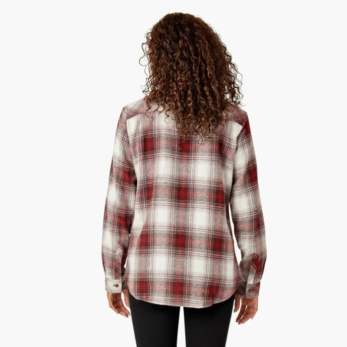 Dickies Button Up Women039s Plaid Flannel Long Sleeve Shirt Fired Brick Ombre Plaid Fired Brick Ombre Plaid c1x 8211 Women Dickies Button Up Women039s Plaid Flannel Long Sleeve Shirt Fired Brick Ombre Plaid Fired Brick Ombre Plaid c1x 8211 Women