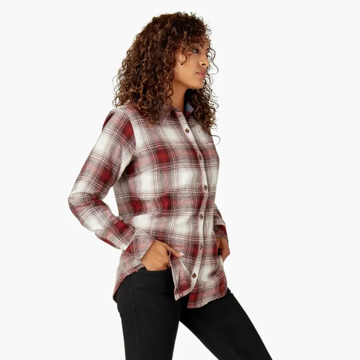 Dickies Button Up Women039s Plaid Flannel Long Sleeve Shirt Fired Brick Ombre Plaid Fired Brick Ombre Plaid c1x 8211 Women Dickies Button Up Women039s Plaid Flannel Long Sleeve Shirt Fired Brick Ombre Plaid Fired Brick Ombre Plaid c1x 8211 Women