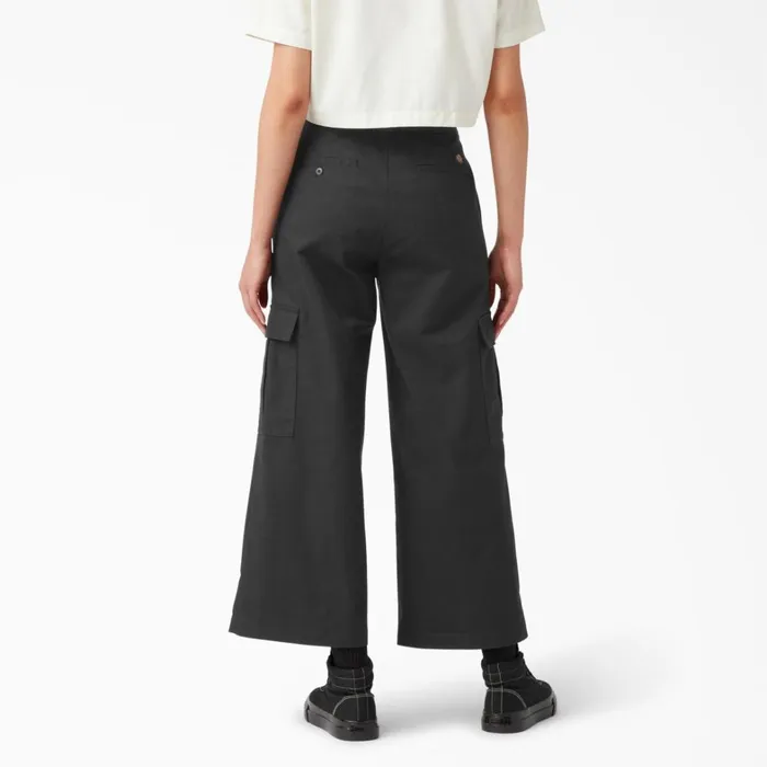 Dickies Cargo Women039s Regular Fit Cargo Pants Stonewashed Black Stonewashed Black sbk 8211 Women
