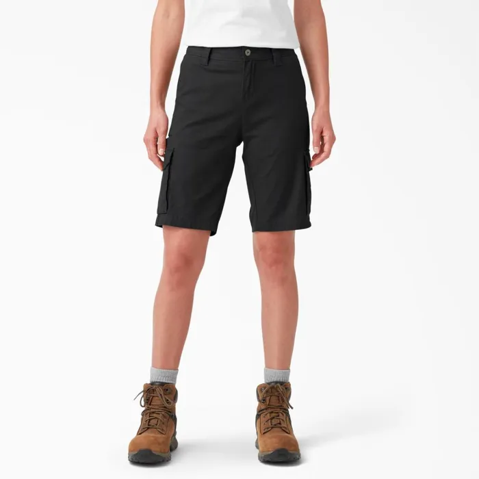 Dickies Cargo Women039s Relaxed Fit Ripstop Cargo Shorts 9034 Black Black bkx 8211 Women Dickies Cargo Women039s Relaxed Fit Ripstop Cargo Shorts 9034 Black Black bkx 8211 Women