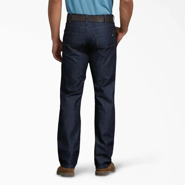 Dickies Carpenter FLEX Relaxed Fit Carpenter Jeans Rinsed Indigo Blue Rinsed Indigo Blue rnb 8211 Men