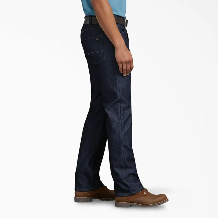 Dickies Carpenter FLEX Relaxed Fit Carpenter Jeans Rinsed Indigo Blue Rinsed Indigo Blue rnb 8211 Men