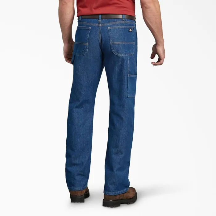 Dickies Carpenter FLEX Relaxed Fit Carpenter Jeans Stonewashed Indigo Blue Stonewashed Indigo Blue snb 8211 Men