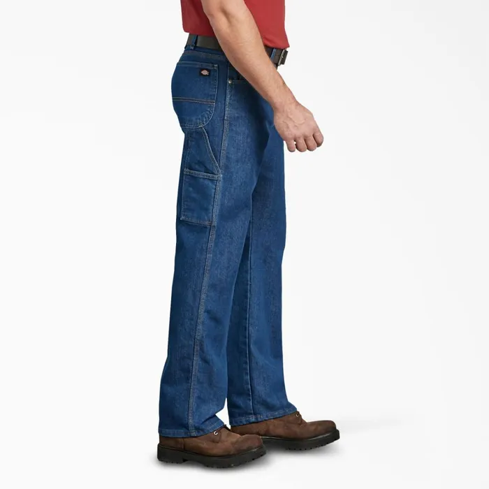 Dickies Carpenter FLEX Relaxed Fit Carpenter Jeans Stonewashed Indigo Blue Stonewashed Indigo Blue snb 8211 Men