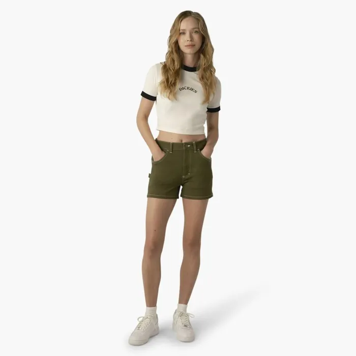 Dickies Carpenter Women039s Carpenter Shorts 3034 Military Green Military Green ml 8211 Women Dickies Carpenter Women039s Carpenter Shorts 3034 Military Green Military Green ml 8211 Women