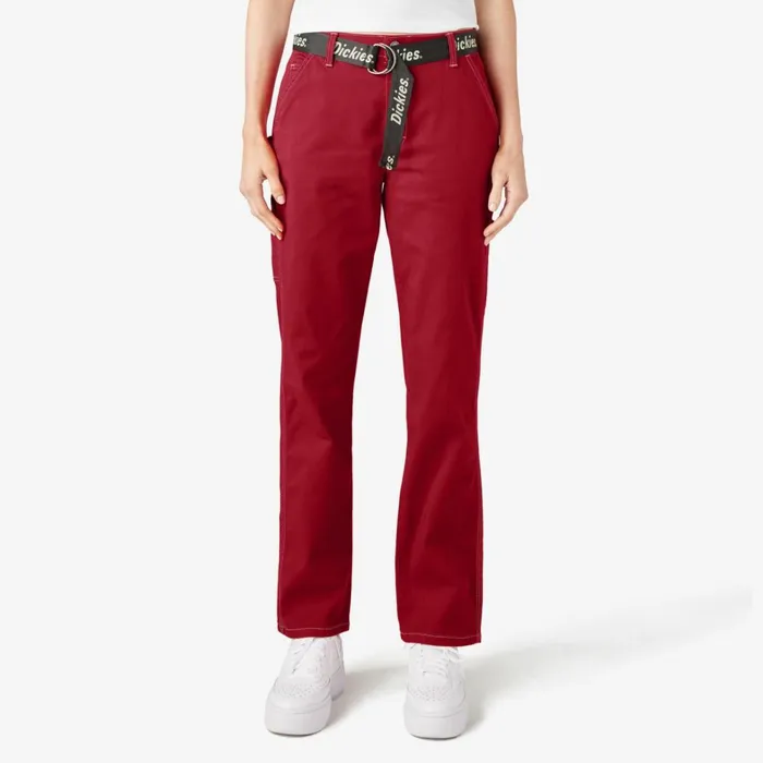 Dickies Carpenter Women039s Relaxed Fit Carpenter Pants English Red English Red er 8211 Women Dickies Carpenter Women039s Relaxed Fit Carpenter Pants English Red English Red er 8211 Women