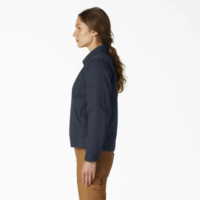 Dickies Coats and Jackets Womens Insulated Eisenhower Jacket Dark Navy Dark Navy asn 8211 Women