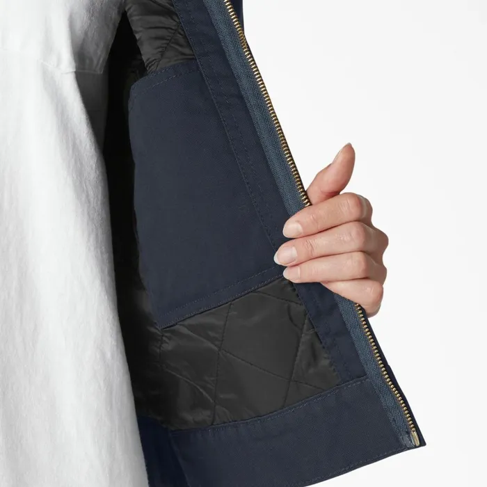 Dickies Coats and Jackets Womens Insulated Eisenhower Jacket Dark Navy Dark Navy asn 8211 Women