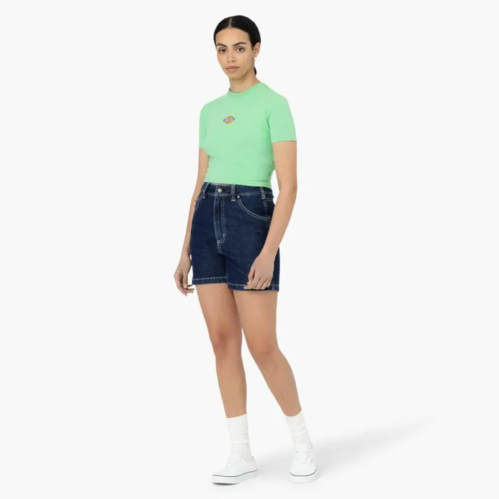 Dickies Cropped Tops Women039s Maple Valley Logo Cropped TShirt Apple Mint Apple Mint ar2 8211 Women Dickies Cropped Tops Women039s Maple Valley Logo Cropped TShirt Apple Mint Apple Mint ar2 8211 Women