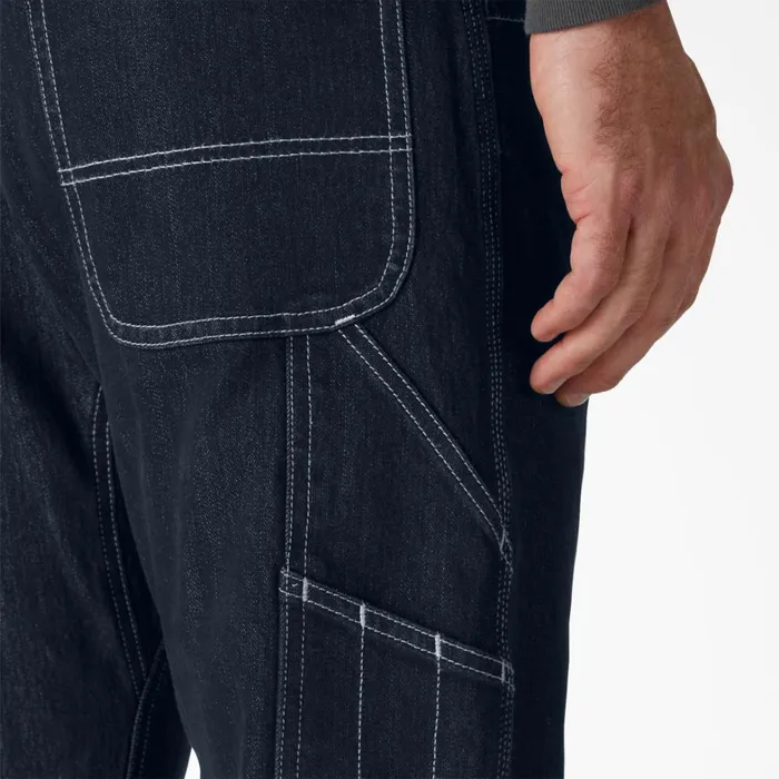 Dickies Double Knee FLEX DuraTech Relaxed Fit Jeans Dark Overdyed Wash Dark Overdyed Wash d2g 8211 Men Dickies Double Knee FLEX DuraTech Relaxed Fit Jeans Dark Overdyed Wash Dark Overdyed Wash d2g 8211 Men