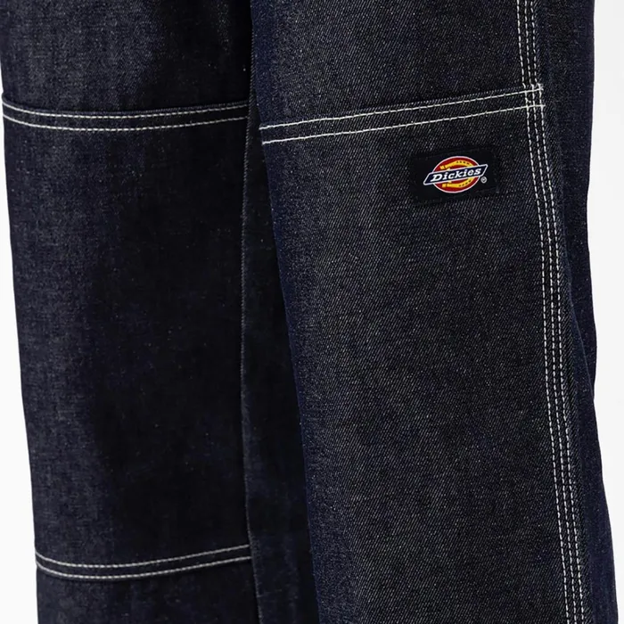 Dickies Double Knee Womens Denim 100 Year Pants Indigo Blue Indigo Blue nb 8211 Women