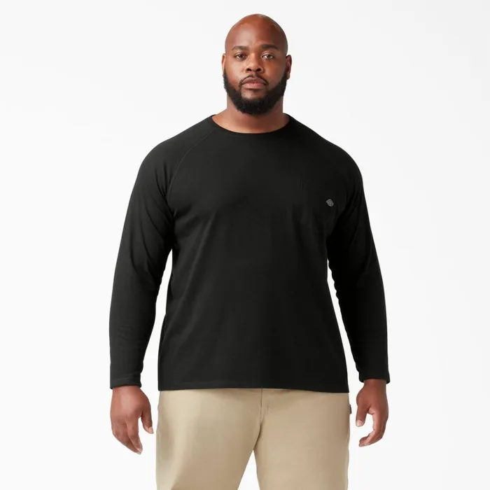 Dickies Long Sleeve Work Shirts Cooling Long Sleeve Pocket TShirt Black Black bk 8211 Men Dickies Long Sleeve Work Shirts Cooling Long Sleeve Pocket TShirt Black Black bk 8211 Men