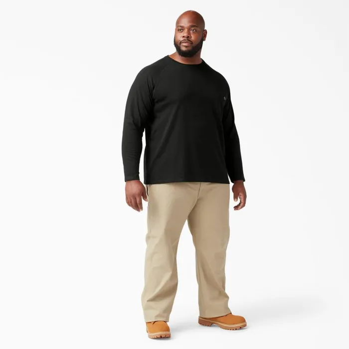 Dickies Long Sleeve Work Shirts Cooling Long Sleeve Pocket TShirt Black Black bk 8211 Men Dickies Long Sleeve Work Shirts Cooling Long Sleeve Pocket TShirt Black Black bk 8211 Men