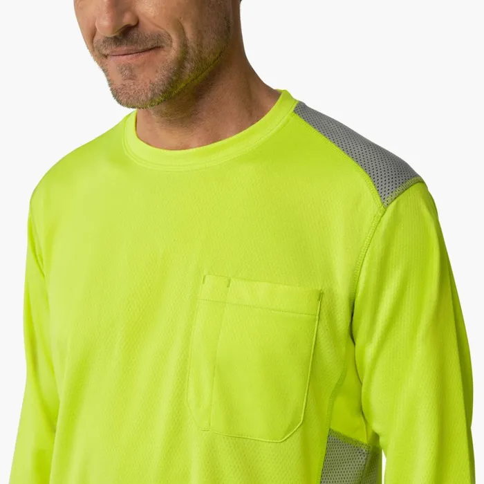 Dickies Long Sleeve Work Shirts TempiQ 365 Long Sleeve Pocket TShirt Neon Yellow Neon Yellow ew 8211 Men Dickies Long Sleeve Work Shirts TempiQ 365 Long Sleeve Pocket TShirt Neon Yellow Neon Yellow ew 8211 Men