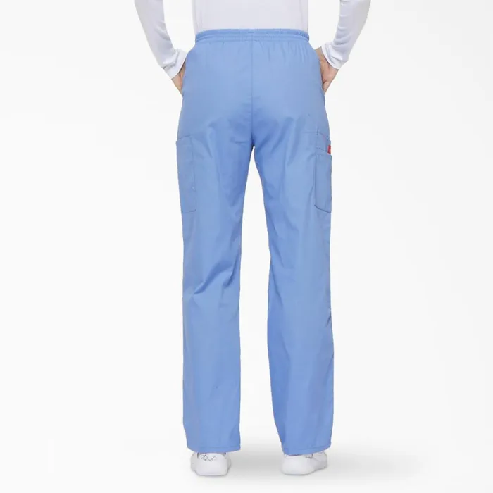 Dickies Scrubs Women039s EDS Signature Tapered Leg Cargo Scrub Pants Ceil Blue Ceil Blue cbl 8211 Women