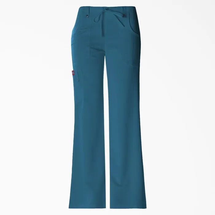 Dickies Scrubs Women039s Xtreme Stretch Flare Leg Cargo Scrub Pants Caribbean Blue Caribbean Blue crb 8211 Women Dickies Scrubs Women039s Xtreme Stretch Flare Leg Cargo Scrub Pants Caribbean Blue Caribbean Blue crb 8211 Women