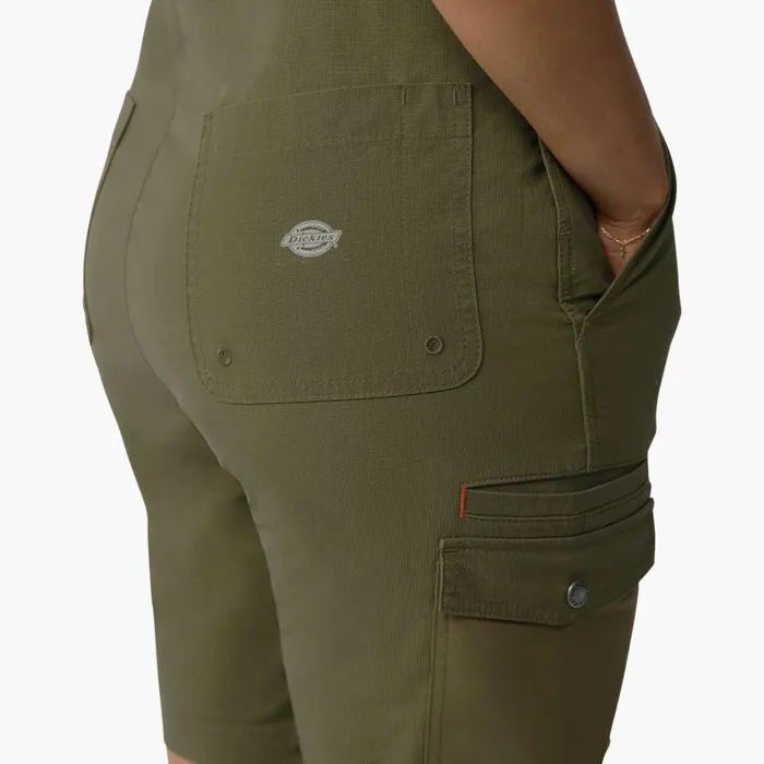 Dickies Shortalls Women039s Cooling Ripstop Bib Shortalls Rinsed Military Green Rinsed Military Green rml 8211 Women Dickies Shortalls Women039s Cooling Ripstop Bib Shortalls Rinsed Military Green Rinsed Military Green rml 8211 Women