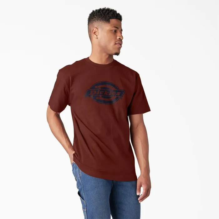 Dickies TShirts Short Sleeve Heavyweight Logo TShirt Fired Brick Fired Brick ik9 8211 Men Dickies TShirts Short Sleeve Heavyweight Logo TShirt Fired Brick Fired Brick ik9 8211 Men