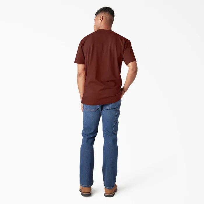 Dickies TShirts Short Sleeve Heavyweight Logo TShirt Fired Brick Fired Brick ik9 8211 Men Dickies TShirts Short Sleeve Heavyweight Logo TShirt Fired Brick Fired Brick ik9 8211 Men