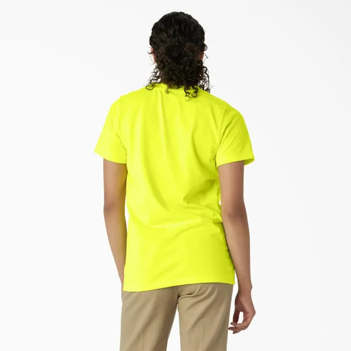 Dickies TShirts Women039s Heavyweight Short Sleeve Pocket TShirt Bright Yellow Bright Yellow bwd 8211 Women
