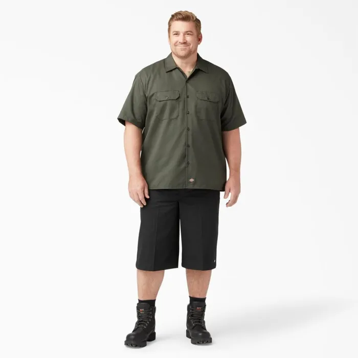 Dickies Work Shorts Loose Fit MultiUse Pocket Work Shorts 15034 Black Black bk 8211 Men Dickies Work Shorts Loose Fit MultiUse Pocket Work Shorts 15034 Black Black bk 8211 Men